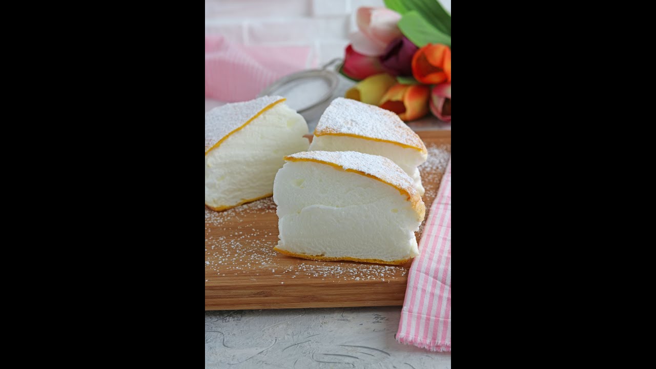 TORTA GIAPPONESE...e si vola su una nuvola di dolcezza! ☁☁☁ #Shorts