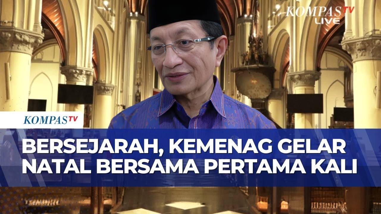Bersejarah! Kemenag Akan Gelar Perayaan Natal Bersama di 2025 untuk Pertama Kalinya