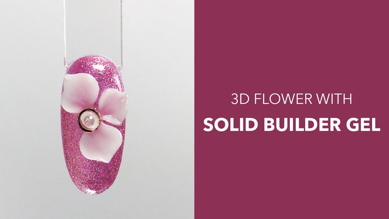 Tutorial Nail Art Flor 3D | Passo a Passo