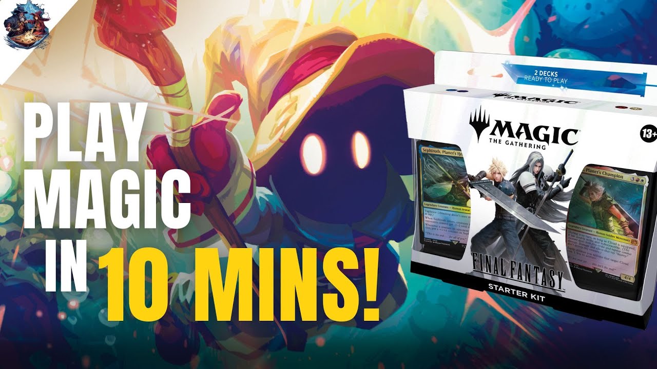Play Magic: the Gathering in 10 minutes with the Final Fantasy Starter Kit! | tapandsac.com #mtg