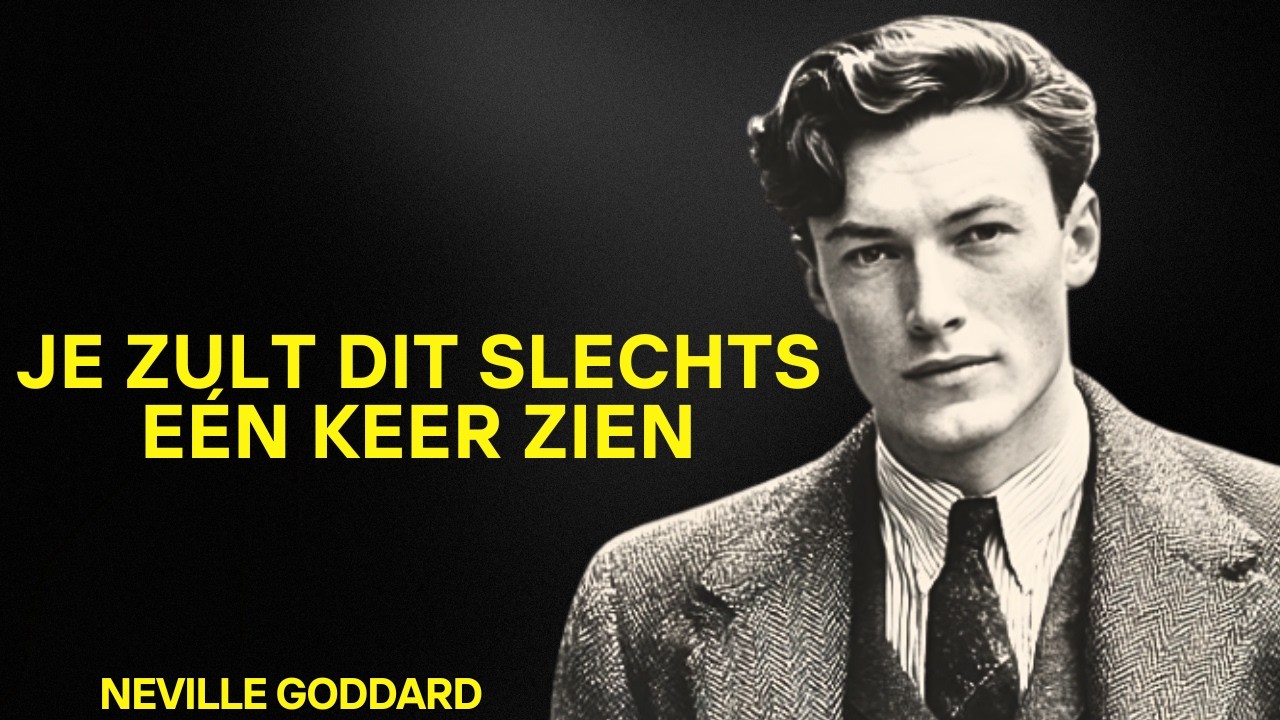 Vóór Je OUDE ZELF Instort in Manifestatie, Gebeurt Dit | Neville Goddard Leraar