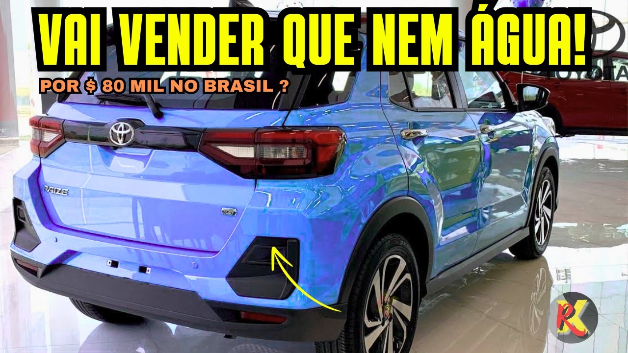 O SUV COMPACTO Mais Barato Da TOYOTA Desafia Fiat Pulse, VW Tera e Cia