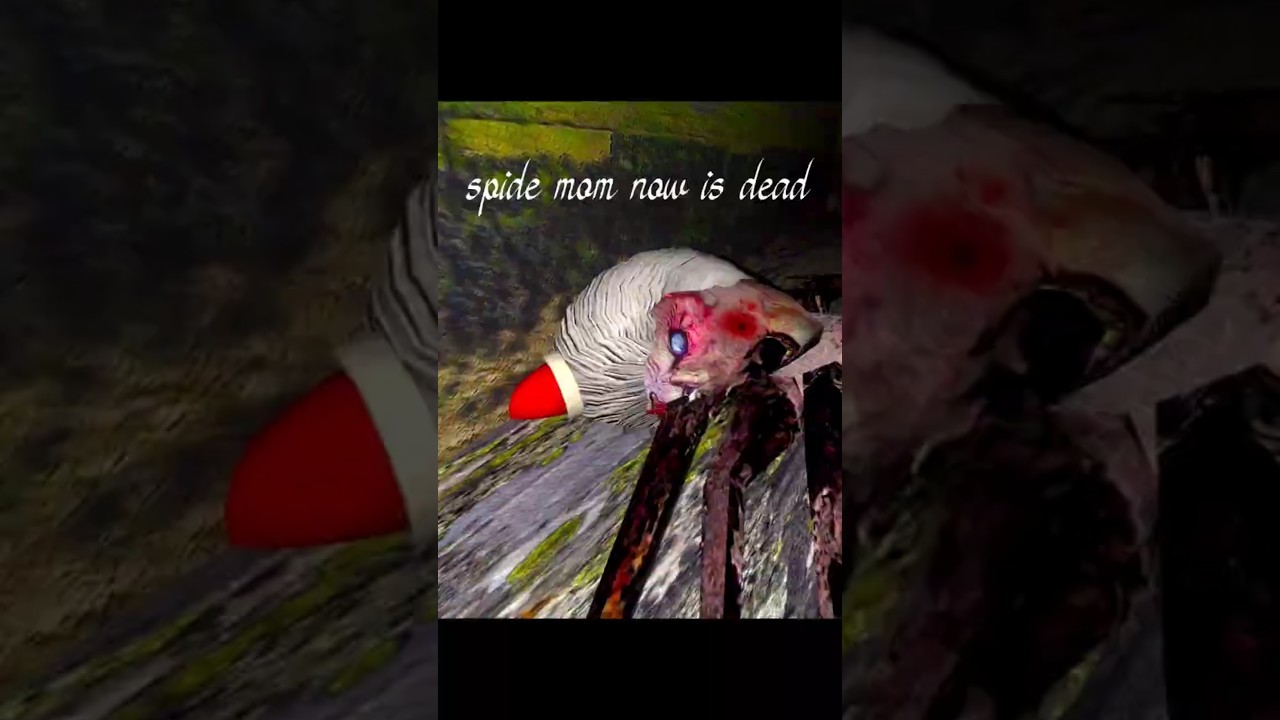 Killing Spider Mom in granny update 1.8  #granny #shorts #spidermom