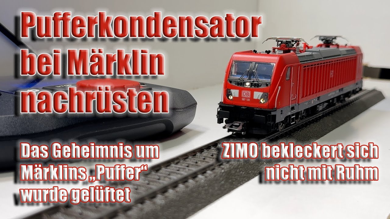 Pufferspeicher für Märklin Modelle (und es geht doch)