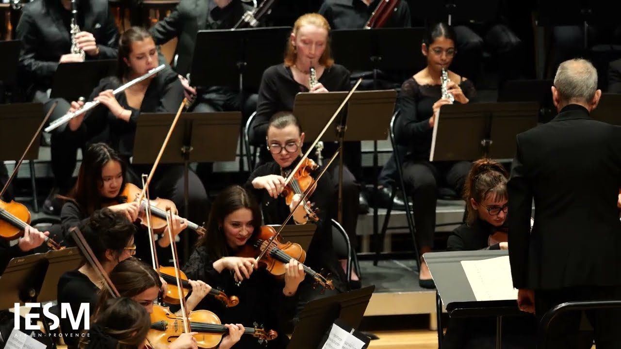 Concert de l'Orchestre IESM - direction Arie van BEEK - La symphonie inachevée de F. Schubert