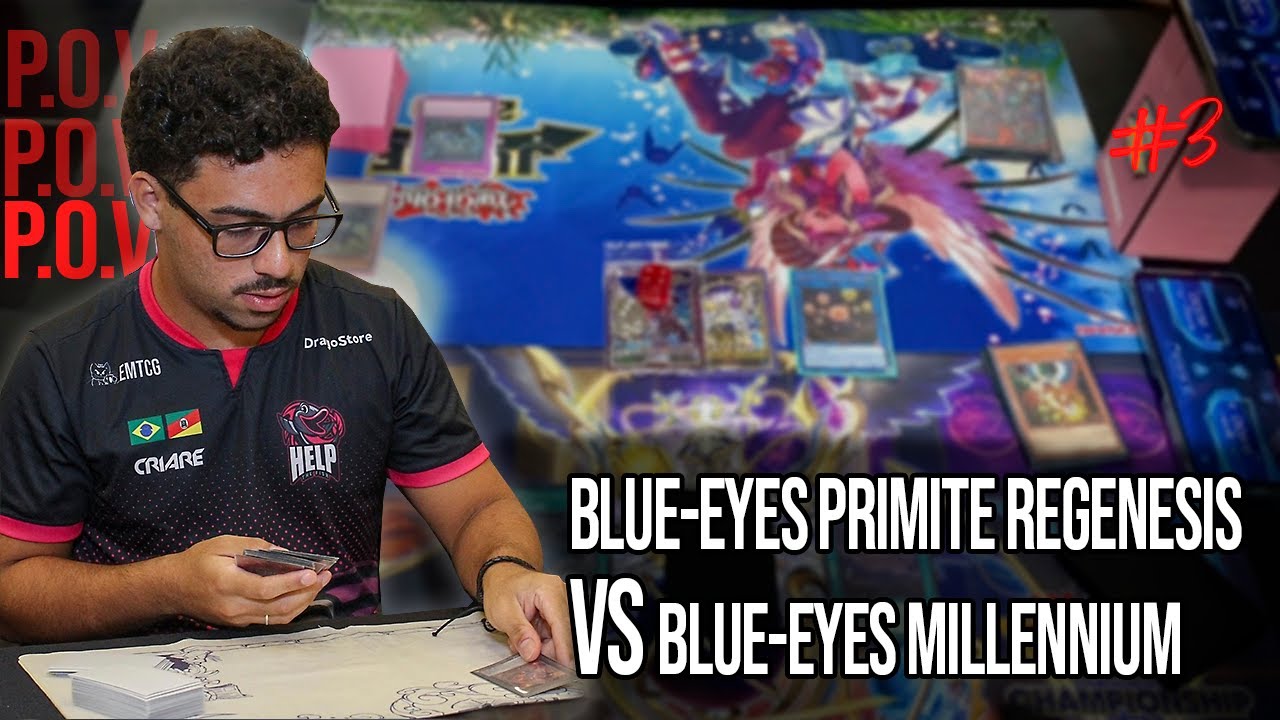 POV DUEL | Blue-Eyes Primite Vs Blue-Eyes Millennium | Tournament Locals #3 Yu-Gi-Oh!