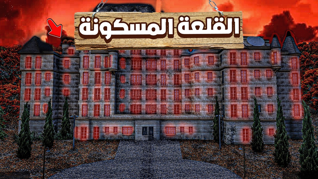 استكشاف القلعة المسكونة 🏰👻🔥!!| فلم قراند GTA V