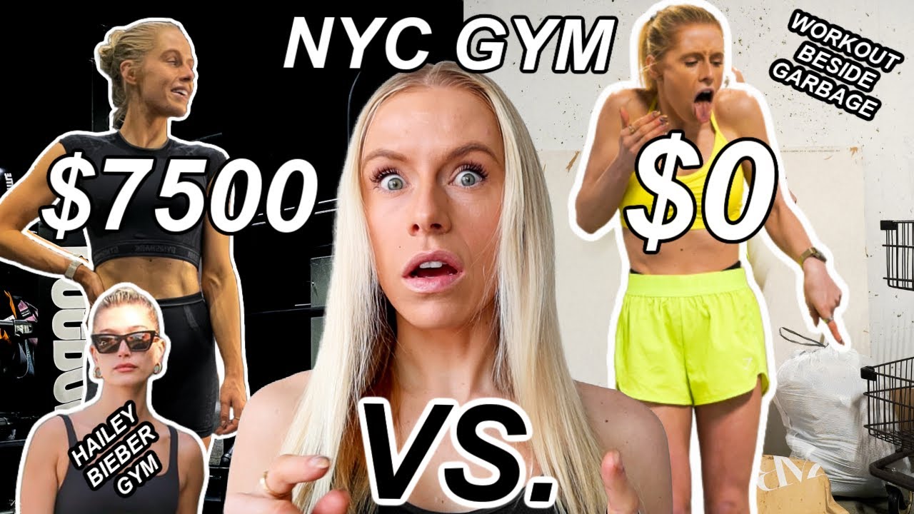 I Tried MOST EXPENSIVE & CHEAPEST Gym in New York *VS Models Workout*