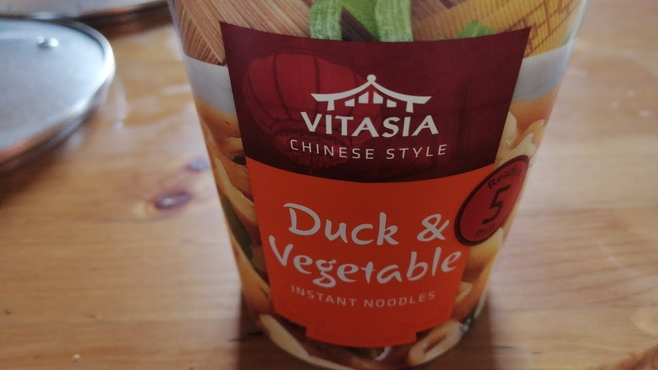 VITASIA DUCK AND VEGETABLE INSTANT NOODLES - product review - Lidl