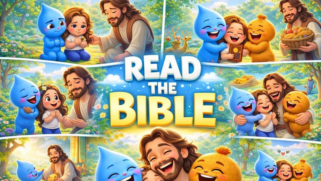 If You’re Happy & Know It (Bible Action Song) | WaterNut – Kids Bible Stories and Rhymes