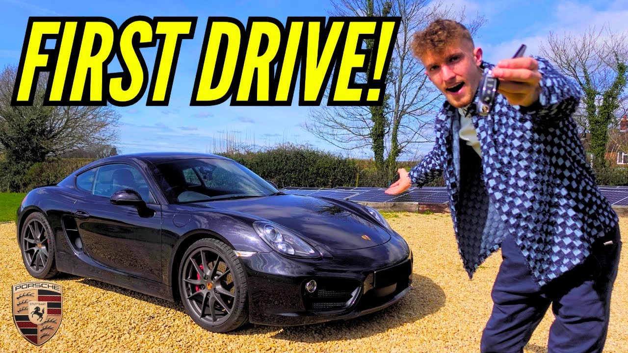 FIRST DRIVE In My Porsche 981 Cayman S! (SOUNDS INSANE!)