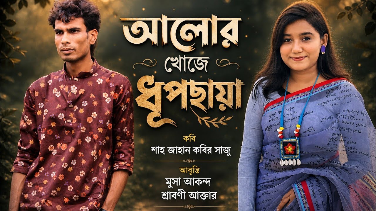 আলোর খোঁজে ধূপছায়া । শাহ্ জাহান কবির সাজু । মুসা আকন্দ । শ্রাবণী আক্তার। #Musa_Akondo Sraboni Akter