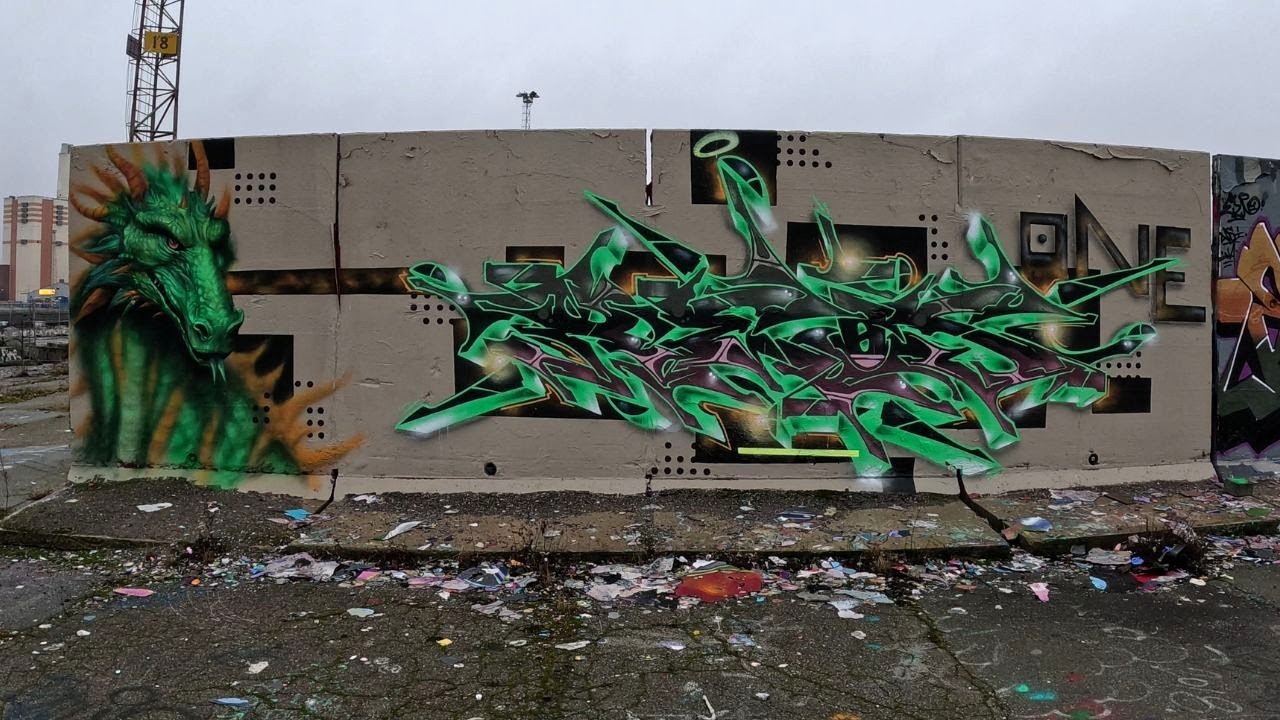 LEGAL GRAFFITI WALLS IN NORRKÖPING BAY AREA SWEDEN 2025