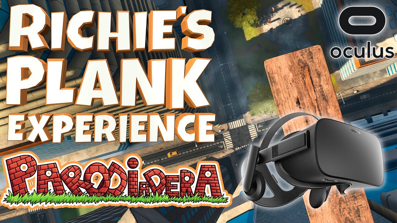 ¡Probando el VR! Richie's Plank Experience || Parodiadera