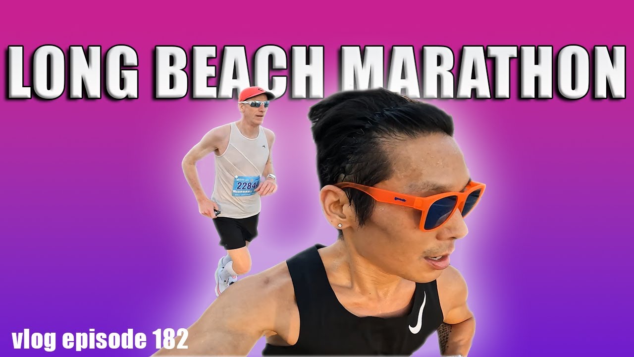 РЕЗЮМЕ #LONGBEACH MARATHON RACE 2023 — AHRC #Marathon Training Vlog, эпизод 182