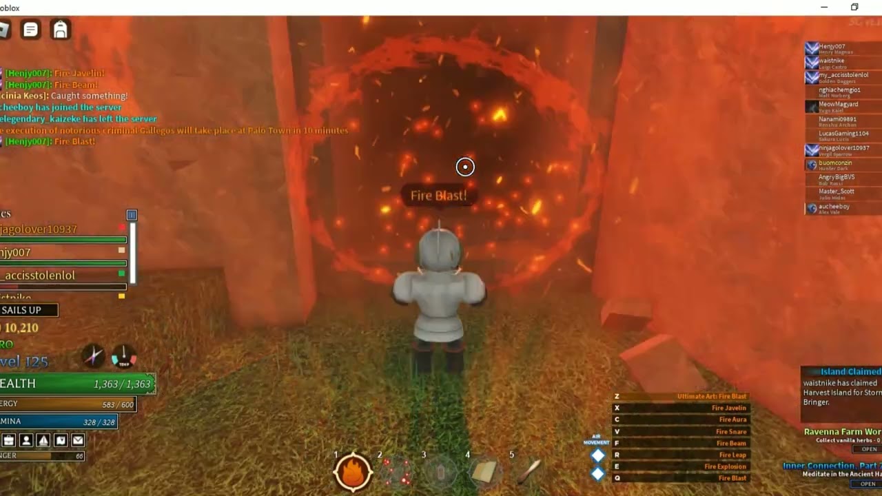 The secret of Munera Garden in Arcane Odyssey