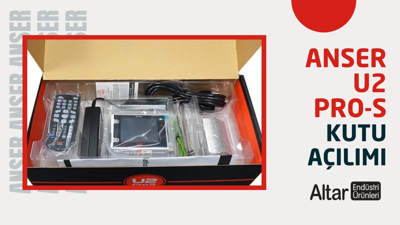 ANSER U2 Pro-S Kutu Açılımı | Ürün ve İlaç Takip Sistemi | ANSER Cihazlarının Wi-fi Özellikleri