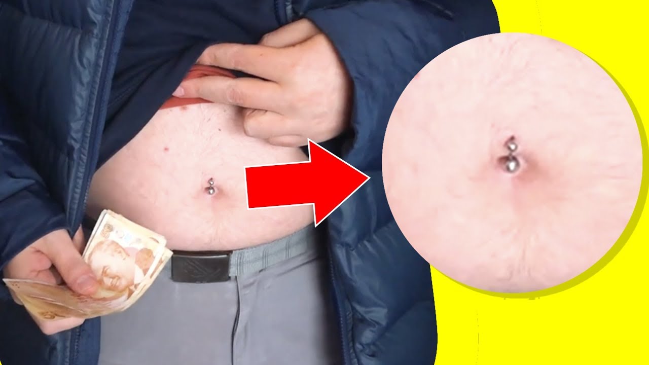 Kaç Para İstersin? - Göbeğine Piercing Tak, Tek Kaşını Kazı, Kıllarına Epilasyon Yap