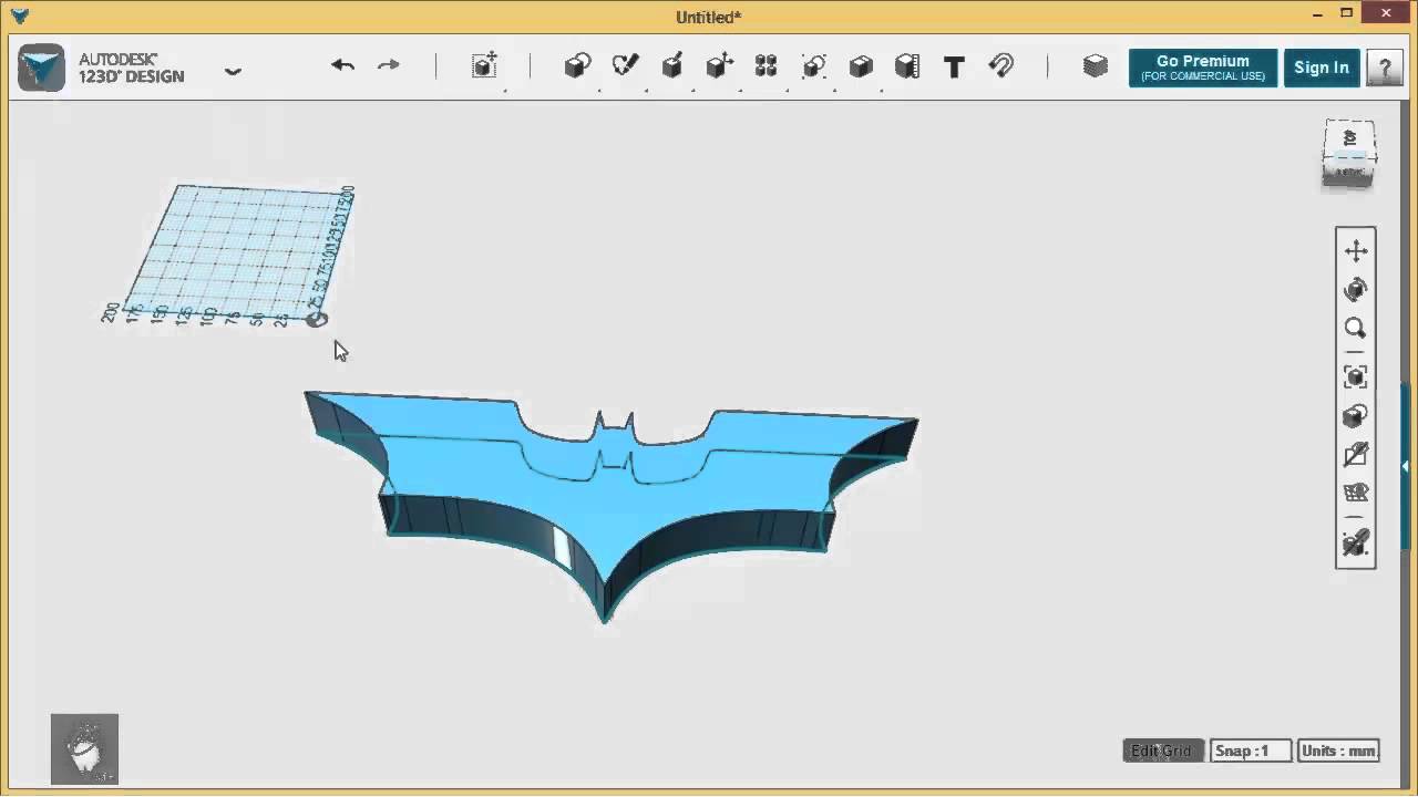 123D Design Tutorial - Quick Tip: Tracing and Importing SVG