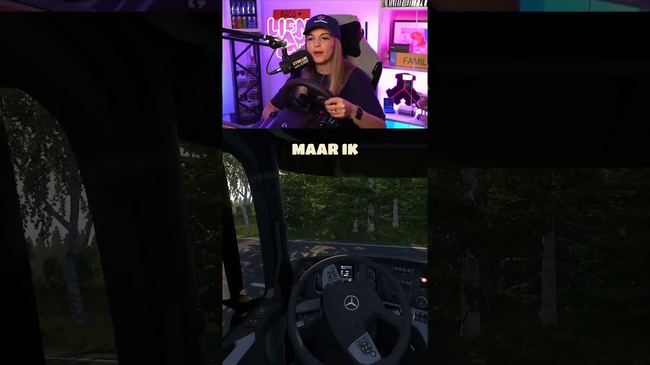 Ik kan echt goed rijden, I promise 😶&zwj;🌫️ #eurotrucksimulator2 #Vrachtwagen #StreamwithLien