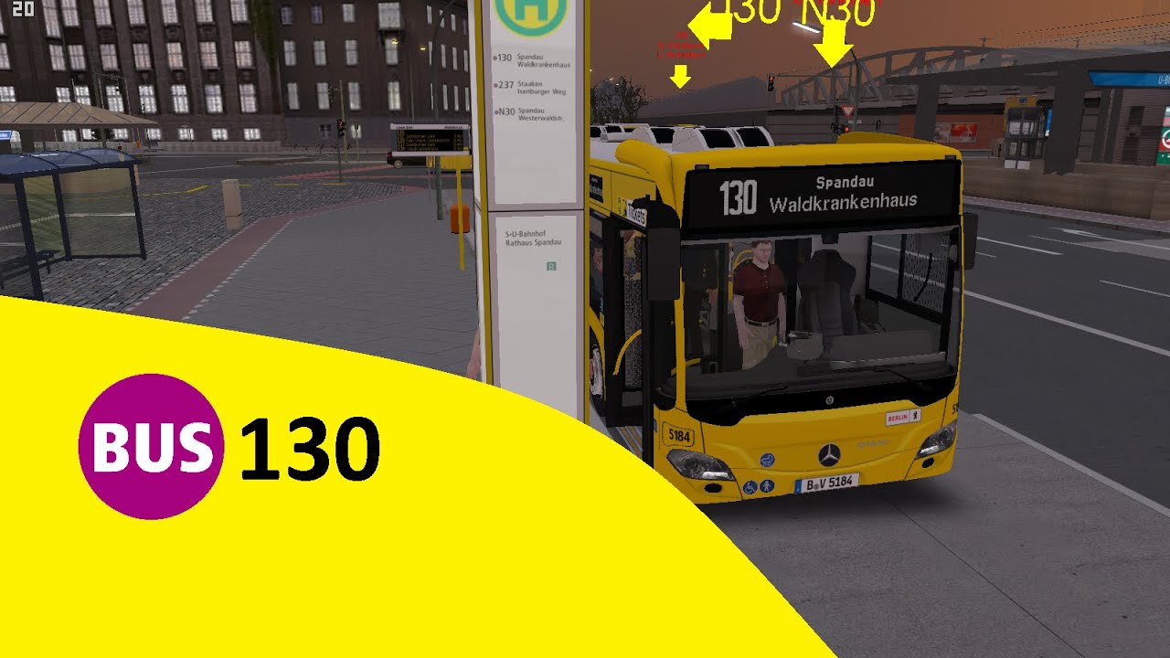 OMSI 2|Spandau Xtreme Gold 2024 Linie: 130 S Stresow - Waldkrankenhaus Part 1/3