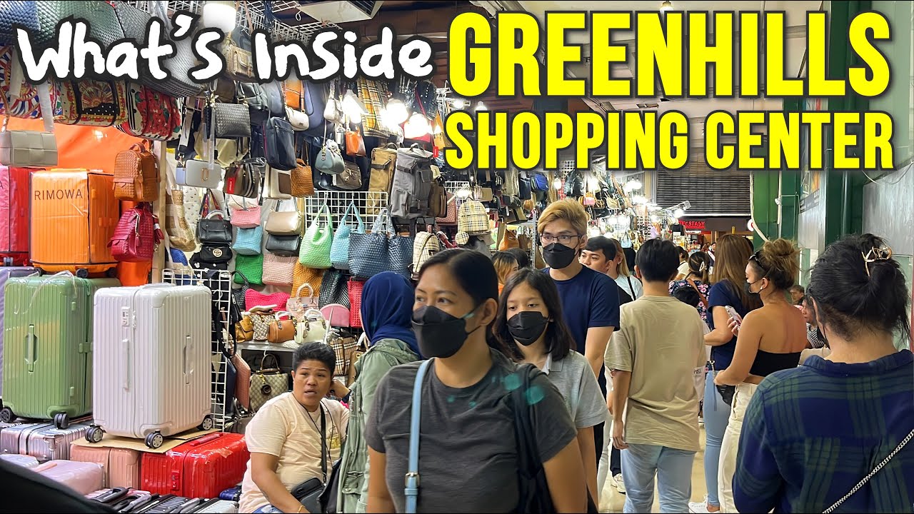 Walking at GREENHILLS, METRO MANILA | TIANGGE Market & Shopping Mall! (Shoes, Clothing, Toys & More)