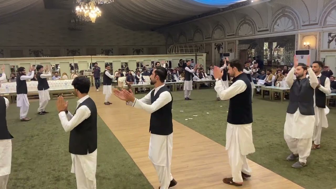 Pashtun culture attan at QEC Welcome and farewell party 2k23 to 2k24.❤️🥰❤️