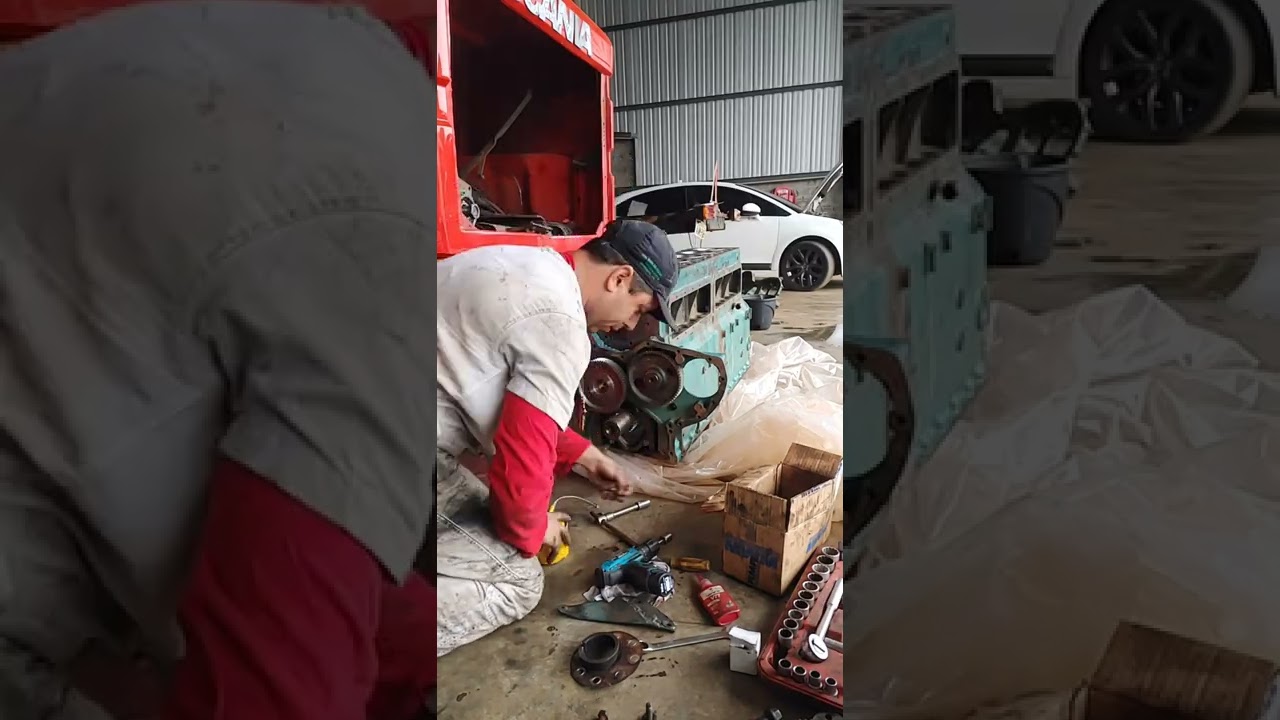 montagem da distribuiçao e capa seca do volante 113