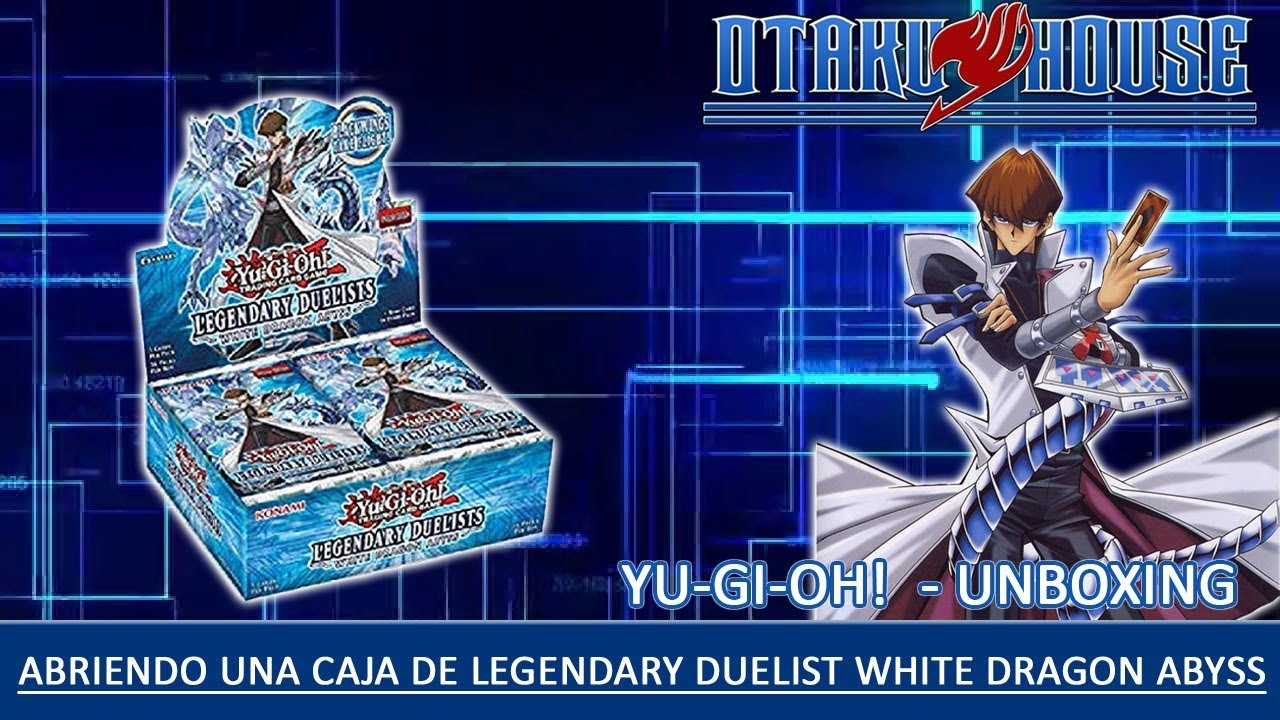 ABRIENDO UNA CAJA DE LEGENDARY DUELIST: WHITE DRAGON ABYSS