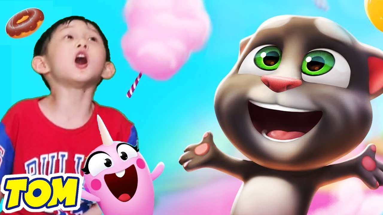 👑🙈 Ultimate Hide and Seek in Candy Kingdom with My Talking Tom 2 in REAL LIFE and more Nate stories