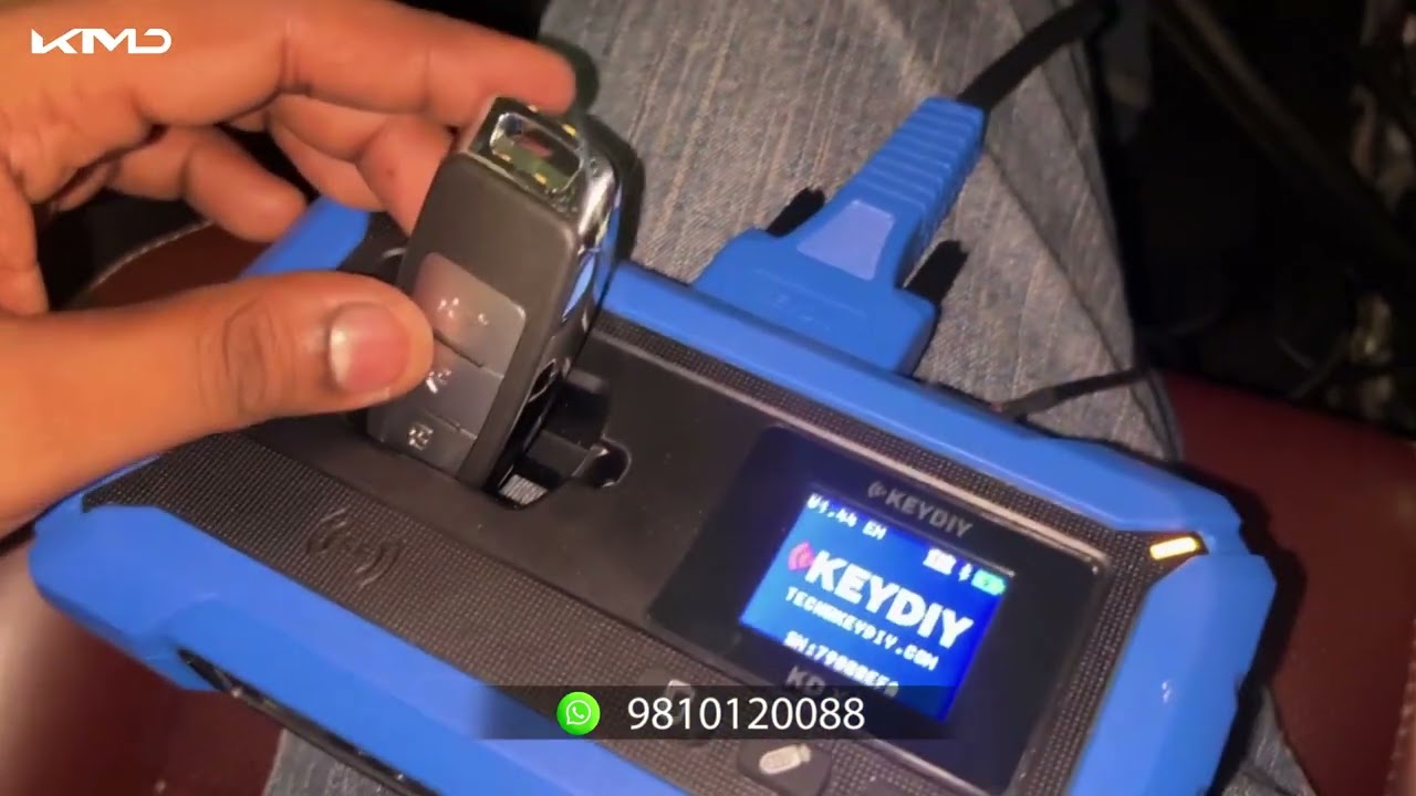 Toyota INNOVA Hycross lost smart key programming using KMD KEYDIY X4