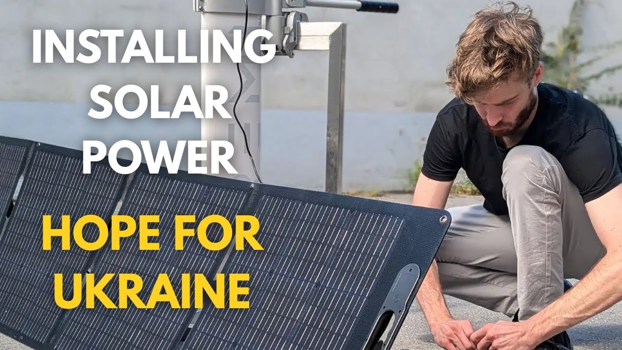 First Solar Kits Delivered to Ukraine 🇺🇦 | A Brighter Future Begins