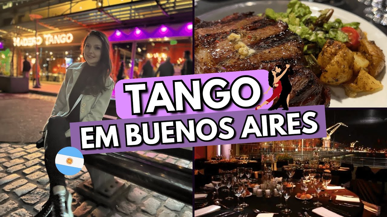 Show de Tango + Janta COM TUDO INCLUSO | Madero Tango em Buenos Aires