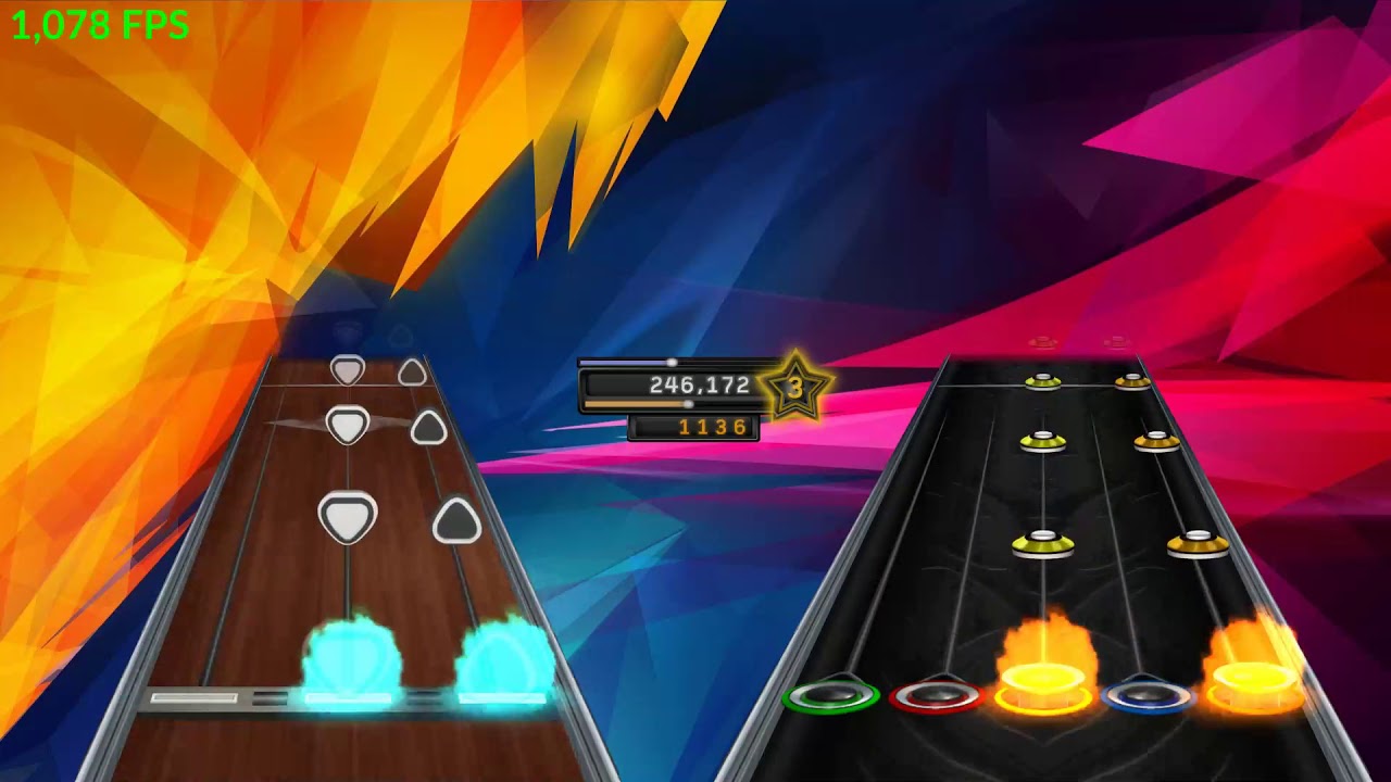 Clone Hero - Lonely the Brave  - Victory Line (5 Fret and GHTV Rechart)