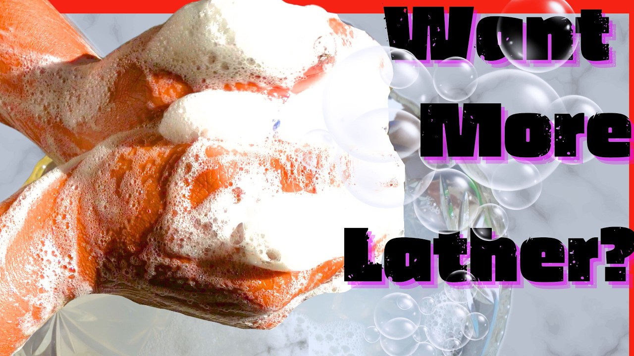 11 Ingredients to GET MORE LATHER in Homemade Soap | FIX lather issues NOW! | Increase Soap bubbles!