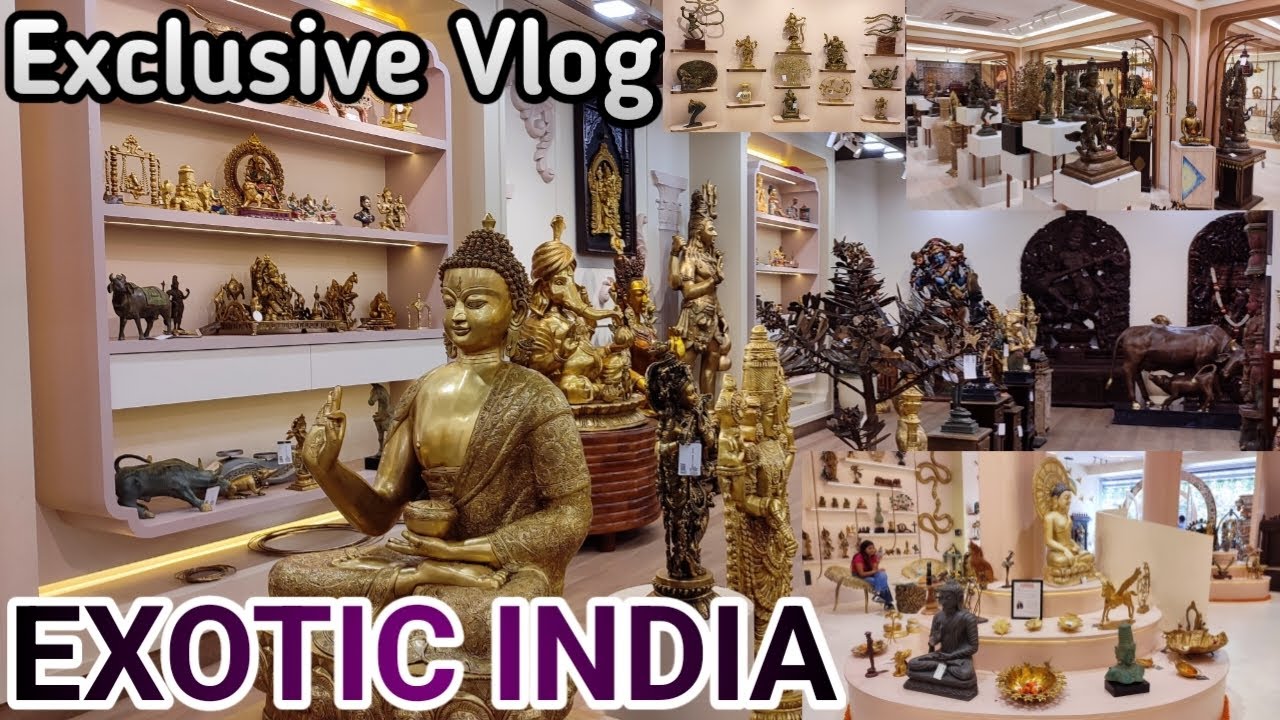 EXOTIC India || India's First Home Decor Store In Delhi | AUTHENTIC CURATED HERITAGE | Heritage Vlog
