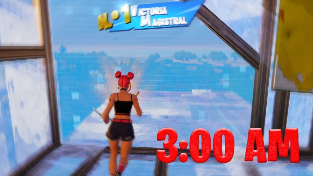 Jugué FORTNITE a las 3 AM y esto pasó...