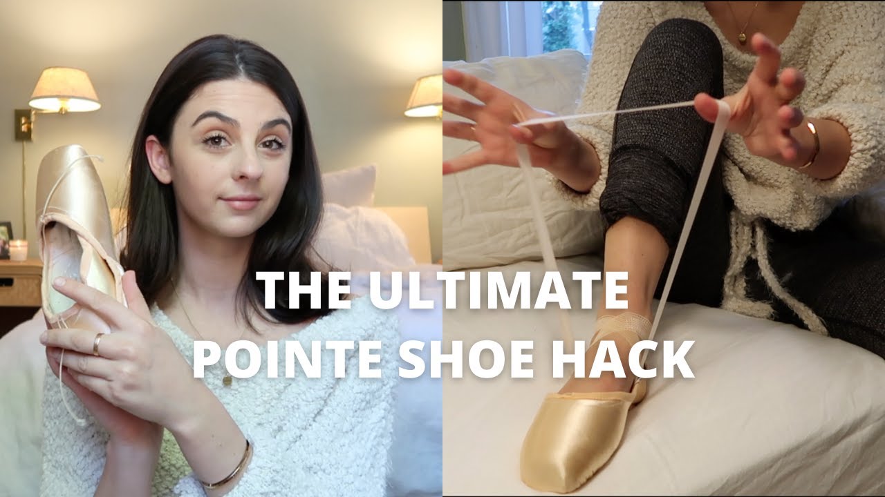 How To Sew Pointe Shoes Fast In Quarantine |As a Ballerina|