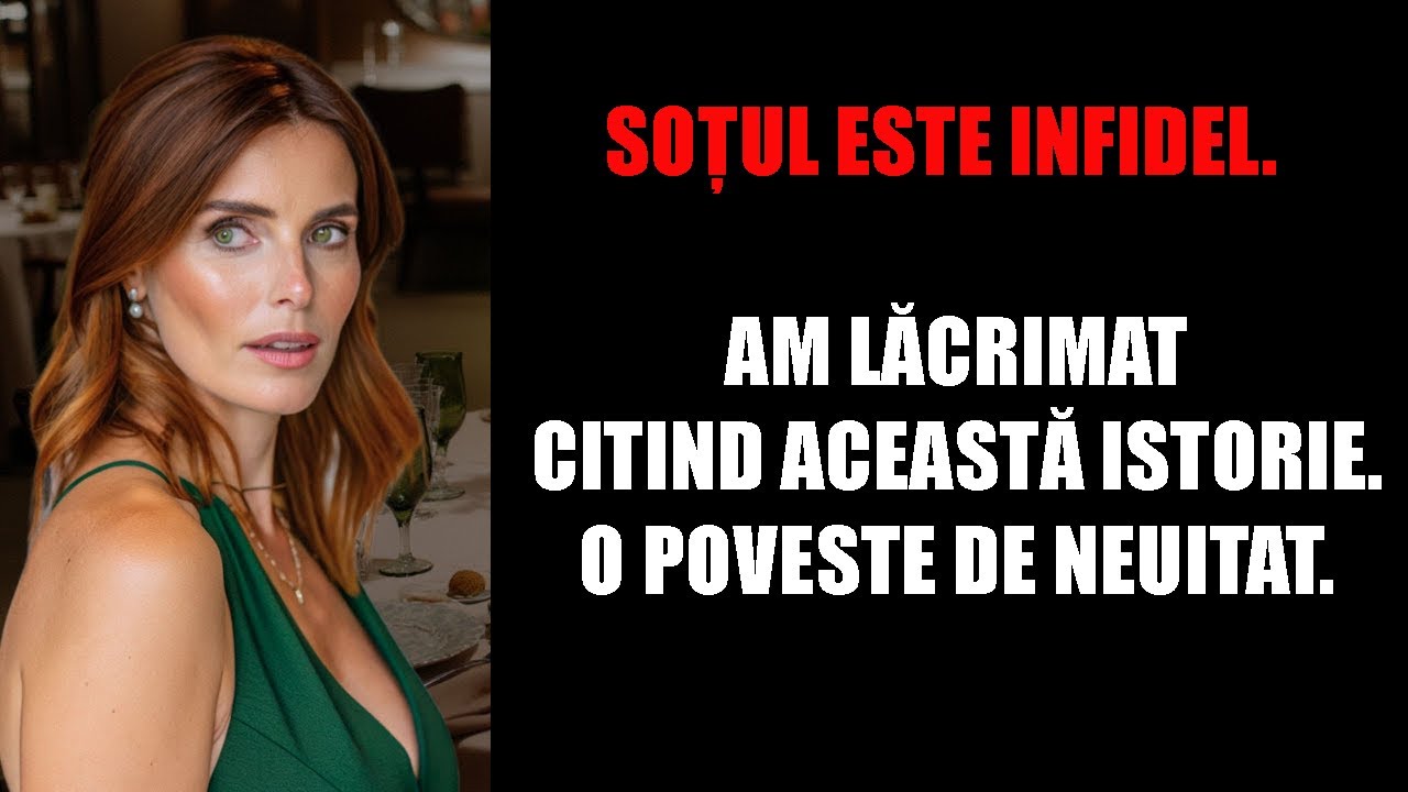 SOȚUL ESTE INFIDEL. Am lăcrimat citind această istorie. O poveste de neuitat.