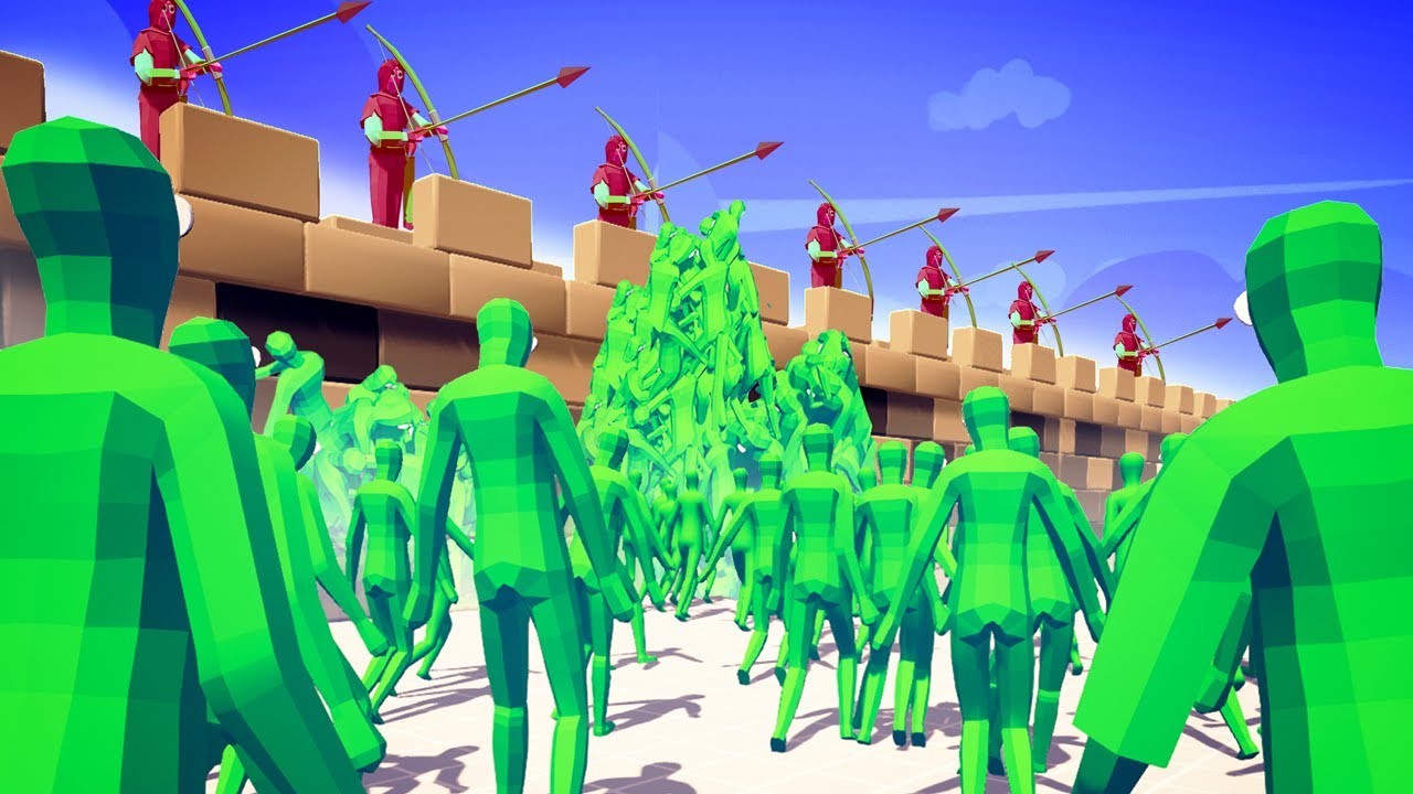 TABS World War Z - Zombies Invade our Brick Wall in Totally Accurate Battle Simulator!