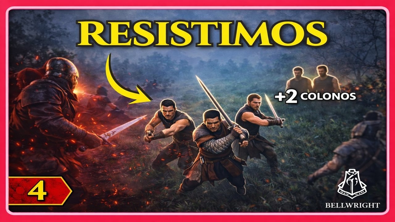 Resistimos el ataque…⚔️ y ganamos refuerzos | Bellwright #4