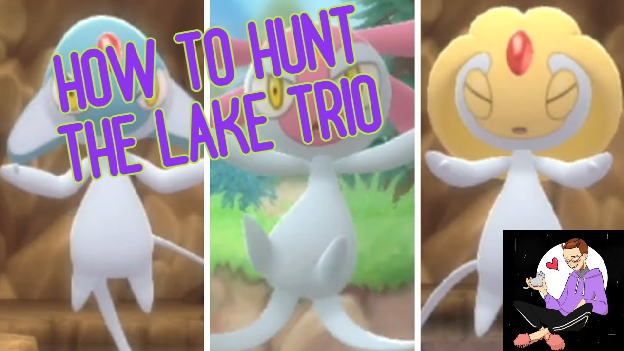 HOW TO SHINY HUNT THE LAKE TRIO! Mespirit, Uxie, and Azelf!-Pokemon BDSP