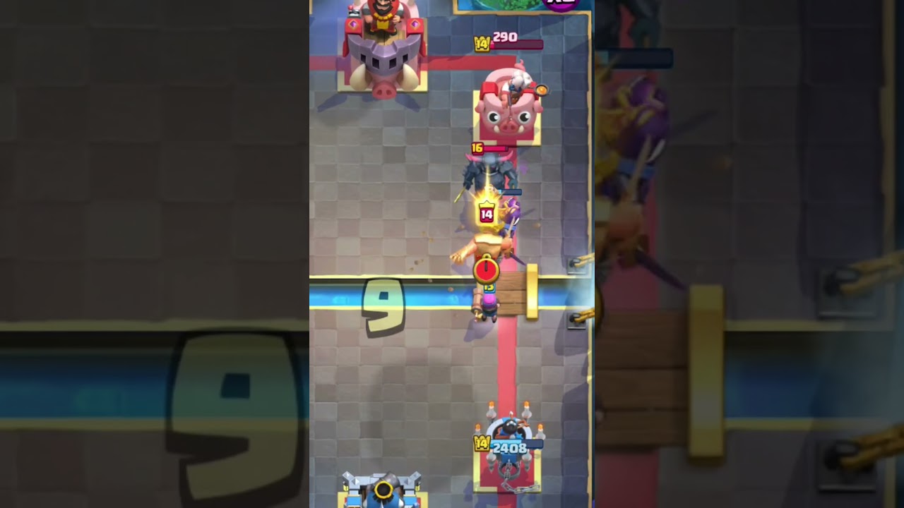 HOG RIDER NEVER MISSES THIRD TIME !!! #clashroyale #viral #gaming #clashofclans #independence #cjp