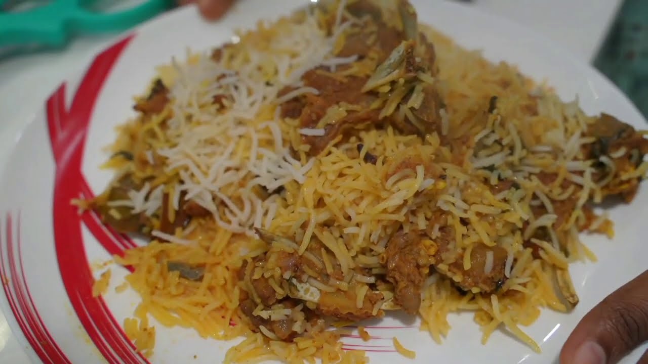 Mutton Dum Briyani/How to make Mutton dum biriyani at home/Innaikuennasamayal