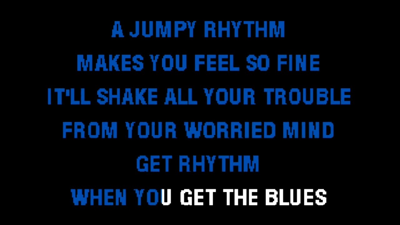 Get Rhythm karaoke in the style of Johnny Cash
