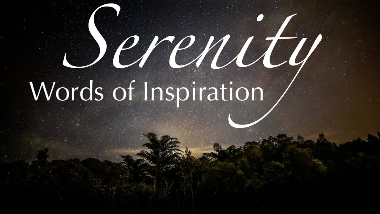 SERENITY | Words of Inspiration | Soothing & Relaxing | Peaceful Piano & Strings | Don Salmon Music