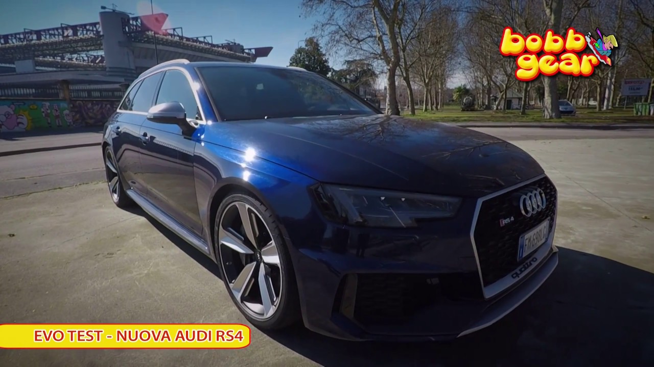 EVO TEST - NUOVA AUDI RS4