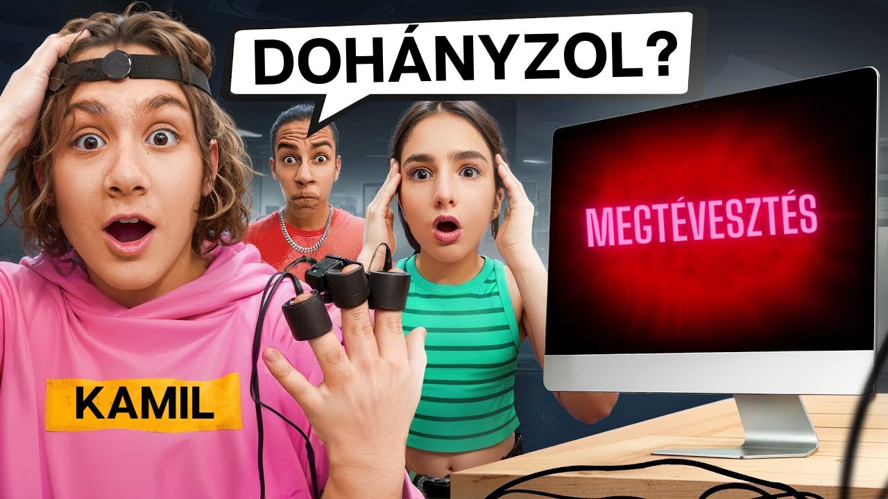 Hazugságvizsgáló a Campuson 😱 TUDJA MEG AZ IGAZSÁGOT AZ ISKOLÁSOKRÓL | KiKiDo Campus Hungarian