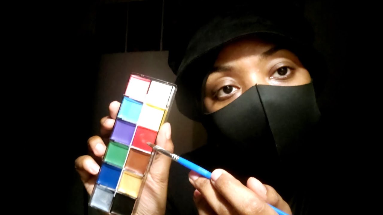 تعال اللون وجهك مع اصوات الفم وتحريك اليد على الشاشه اي اس ام ار عربي asmr