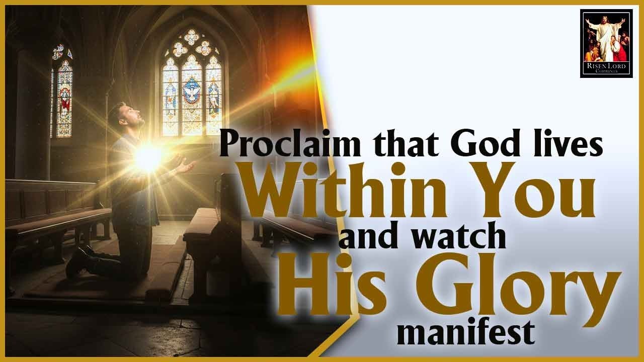 Proclaim that God Lives Within You and Watch His Glory Manifest  I 15th October 2025 I Lalith Perera
